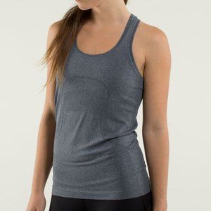 Lululemon Swiftly Tech Racerback Tank (EUC), Size 10, Heathered Inkwell